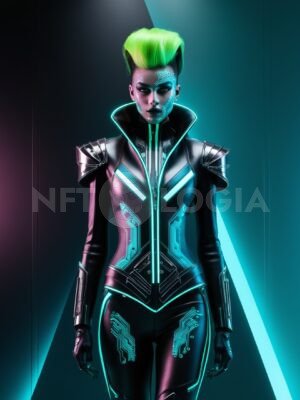 Neon Circuit Empress