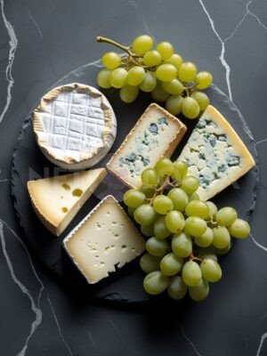 Gourmet Cheese and Grape Platter